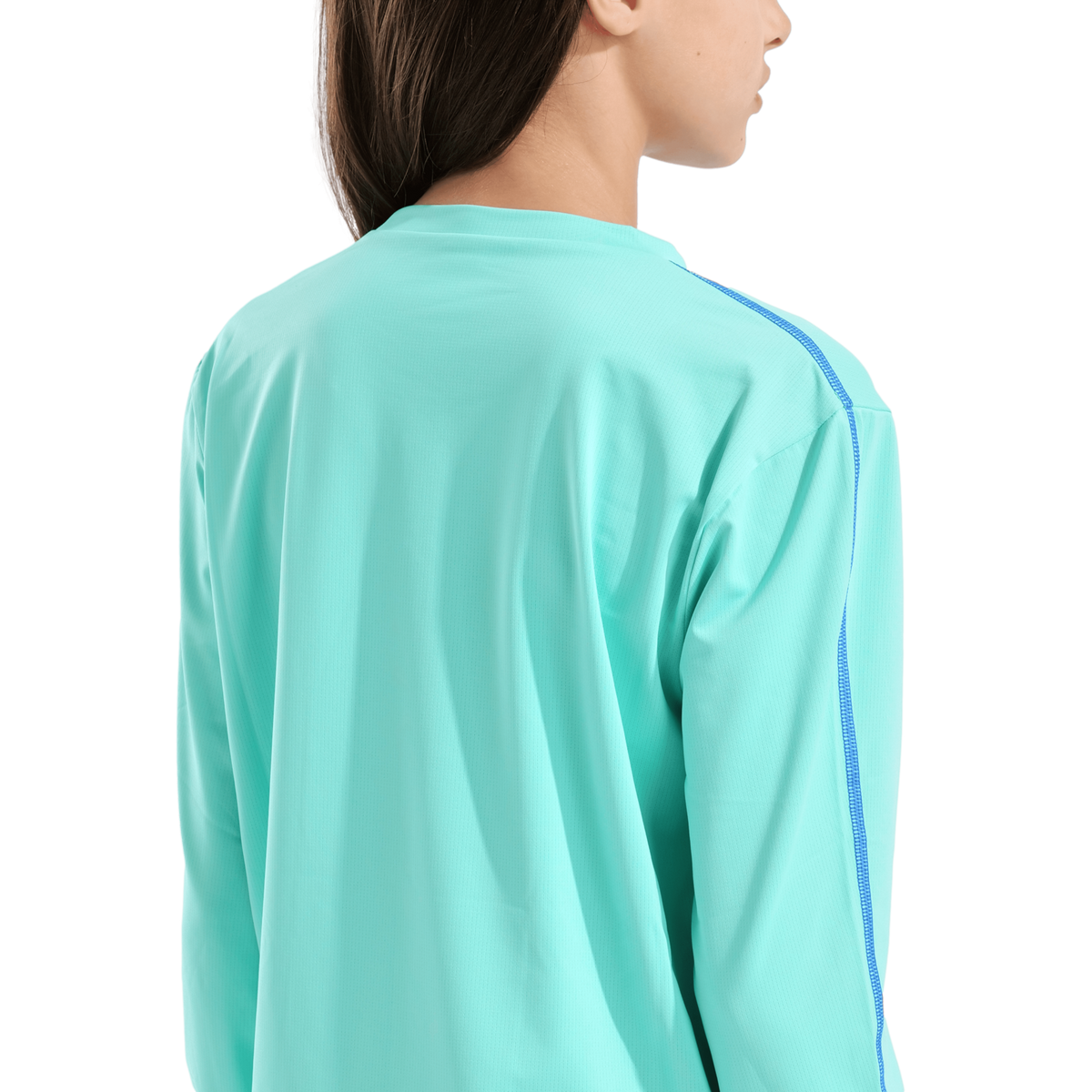 Arena Unisex Jr Arena L/S Swim Shirt UV Shirt in BLAU