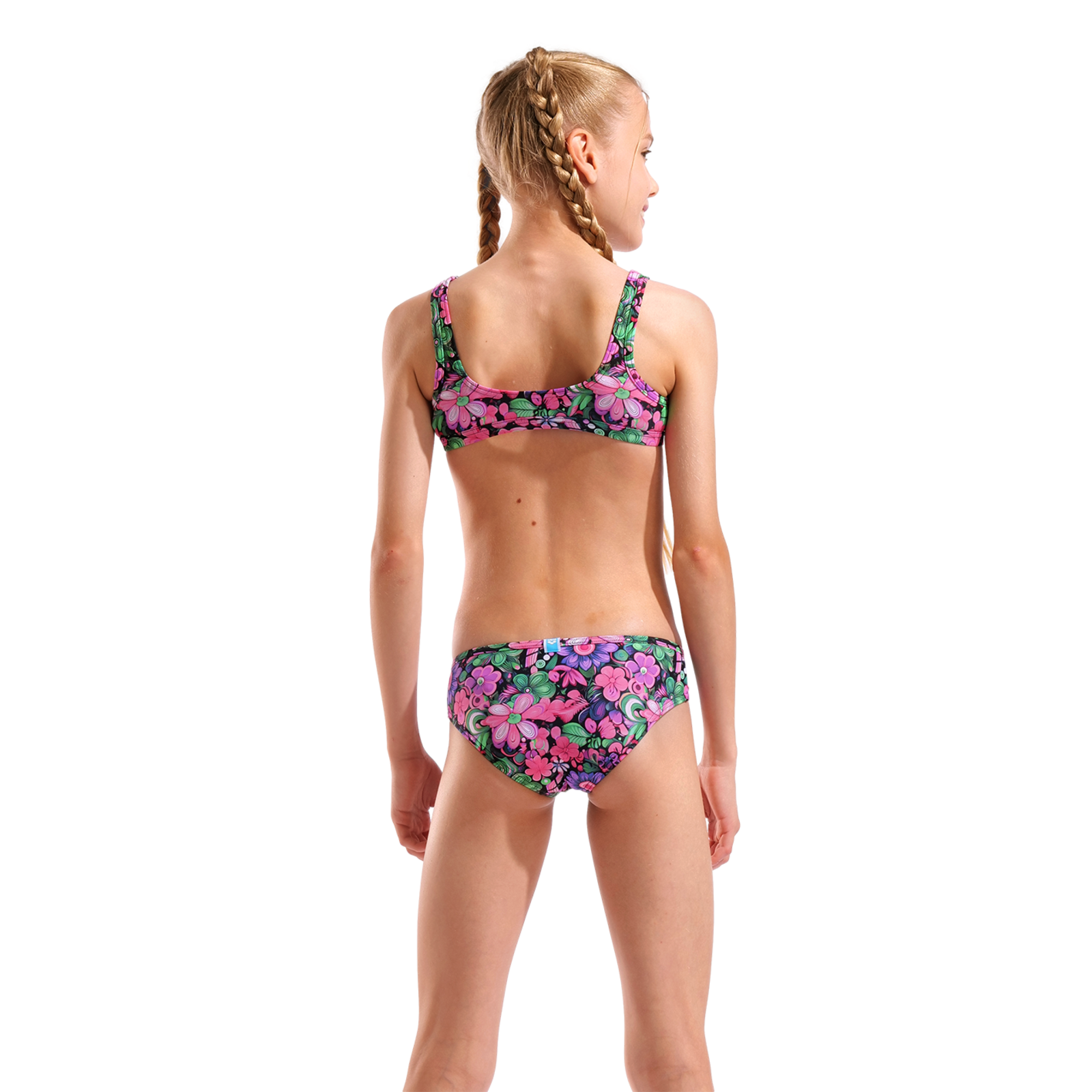 Arena G Arena Water Print Bikini Bralette Bikini Set in MEHRFARBIG