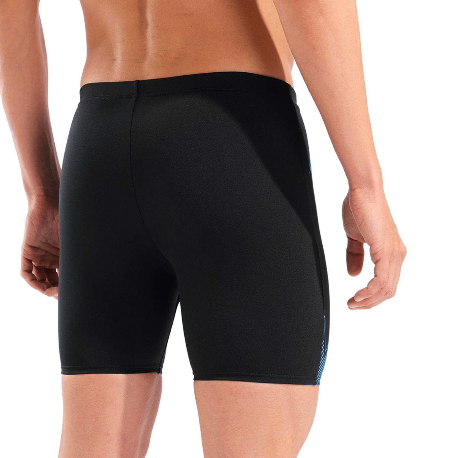 Arena M Arena Graphic Swim Mid Jammer Swim Midjammer in SCHWARZ