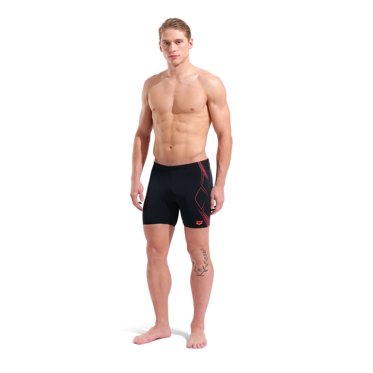 Arena M Arena Graphic Swim Mid Jammer Swim Midjammer in
