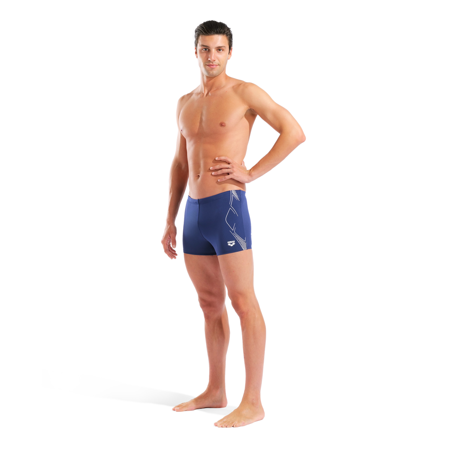Arena M Arena Graphic Swim Short Swim Short in BLAU
