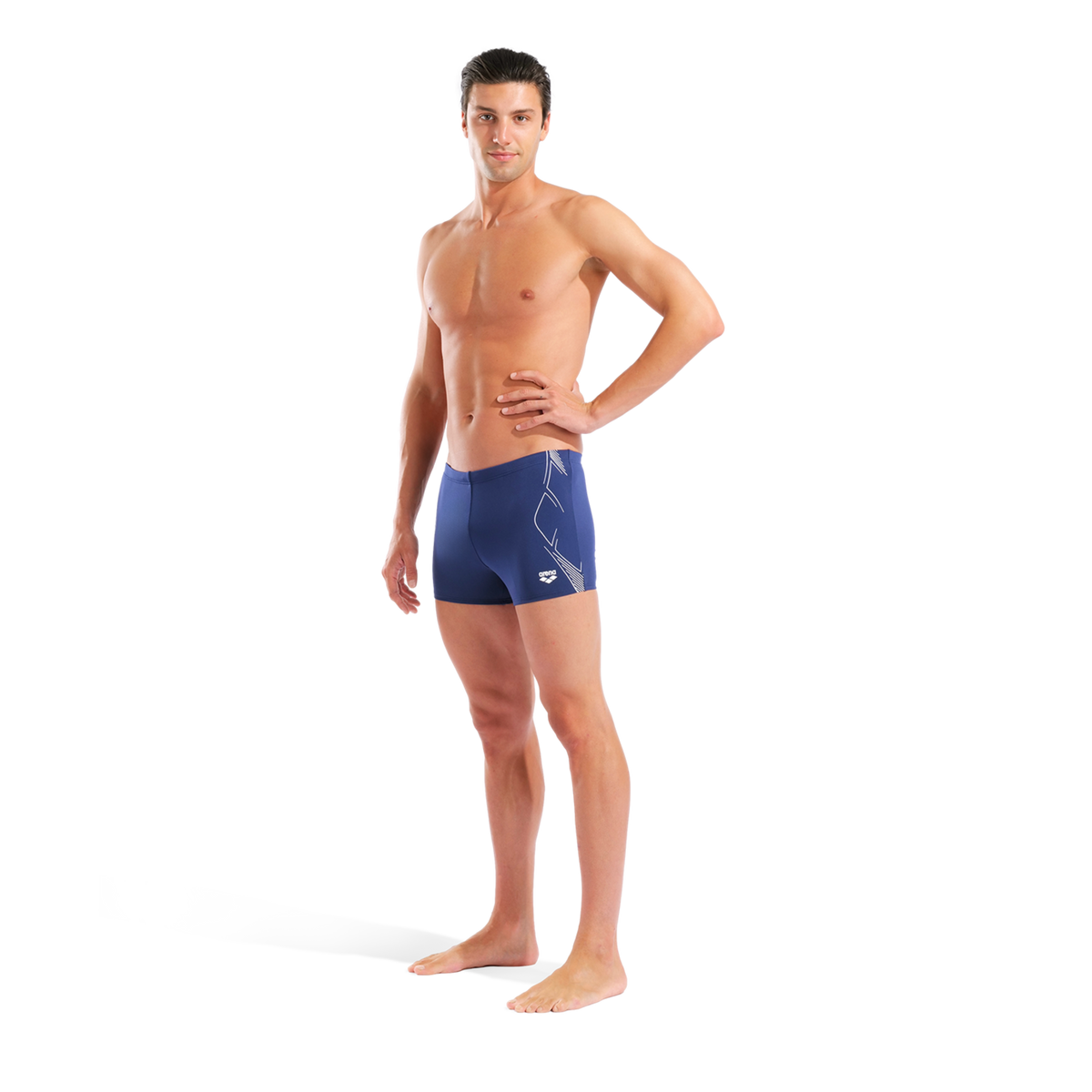 Arena M Arena Graphic Swim Short Swim Short in BLAU