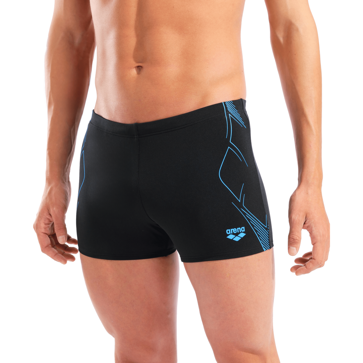 Arena M Arena Graphic Swim Short Swim Short in SCHWARZ