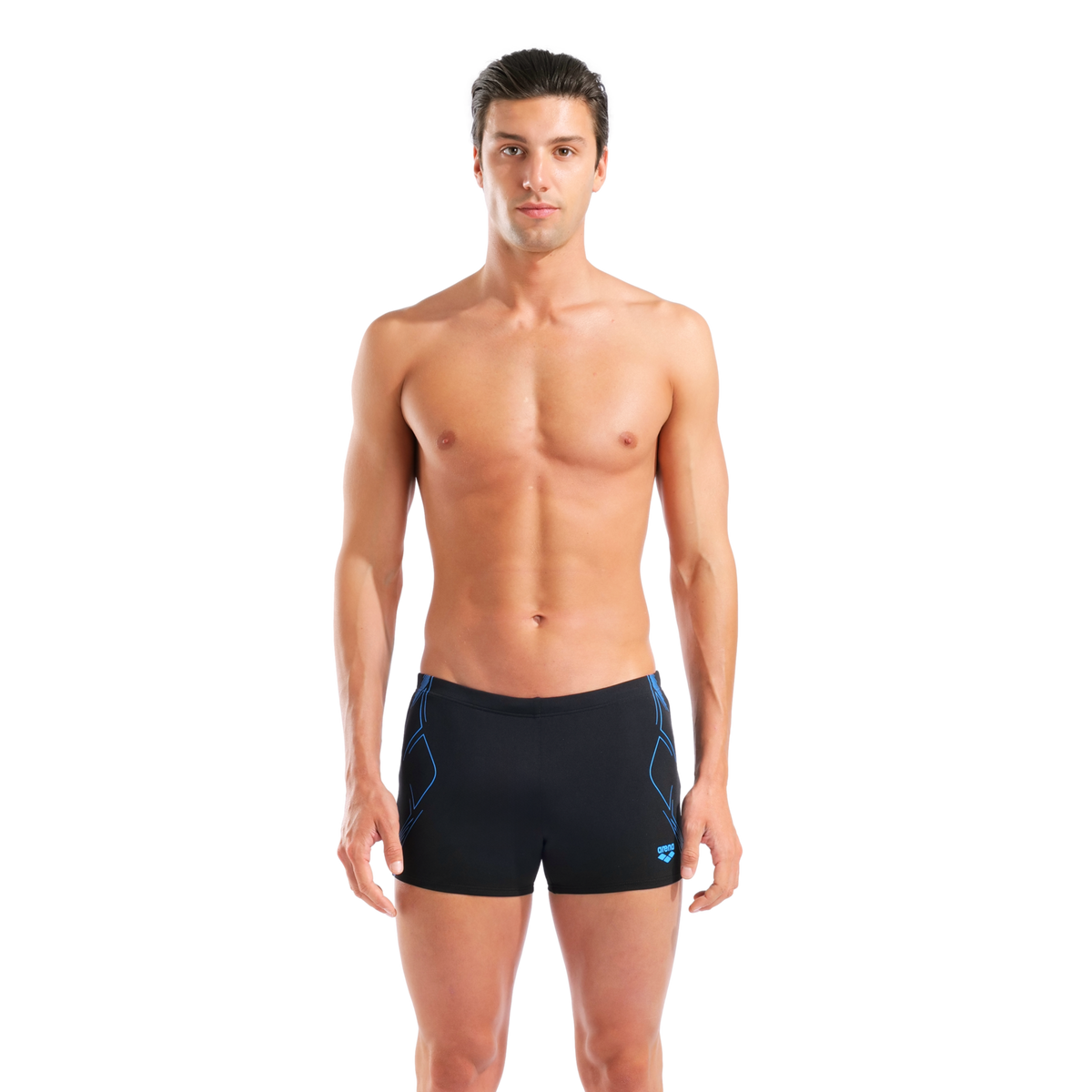 Arena M Arena Graphic Swim Short Swim Short in SCHWARZ