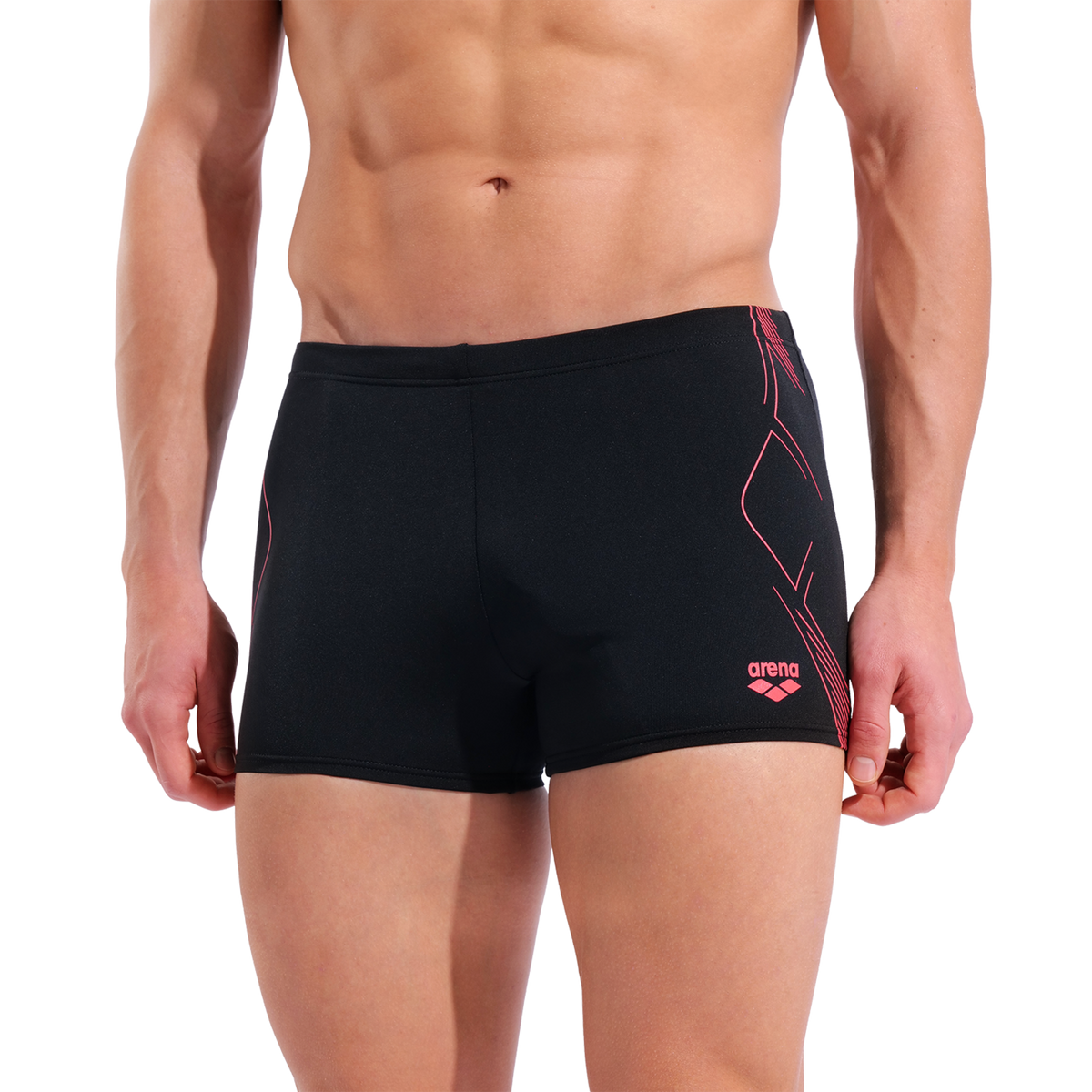 Arena M Arena Graphic Swim Short Swim Short in SCHWARZ