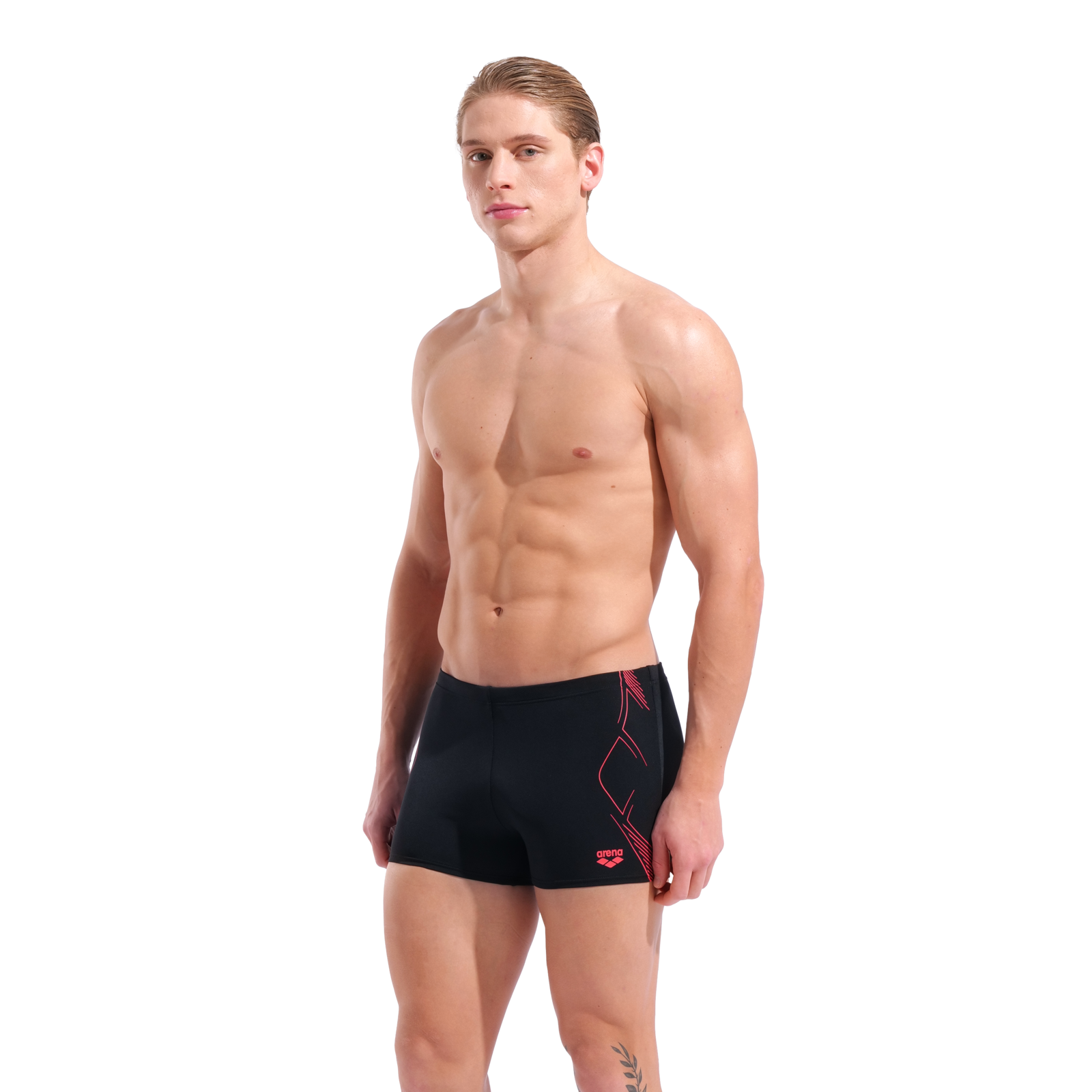 Arena M Arena Graphic Swim Short Swim Short in SCHWARZ