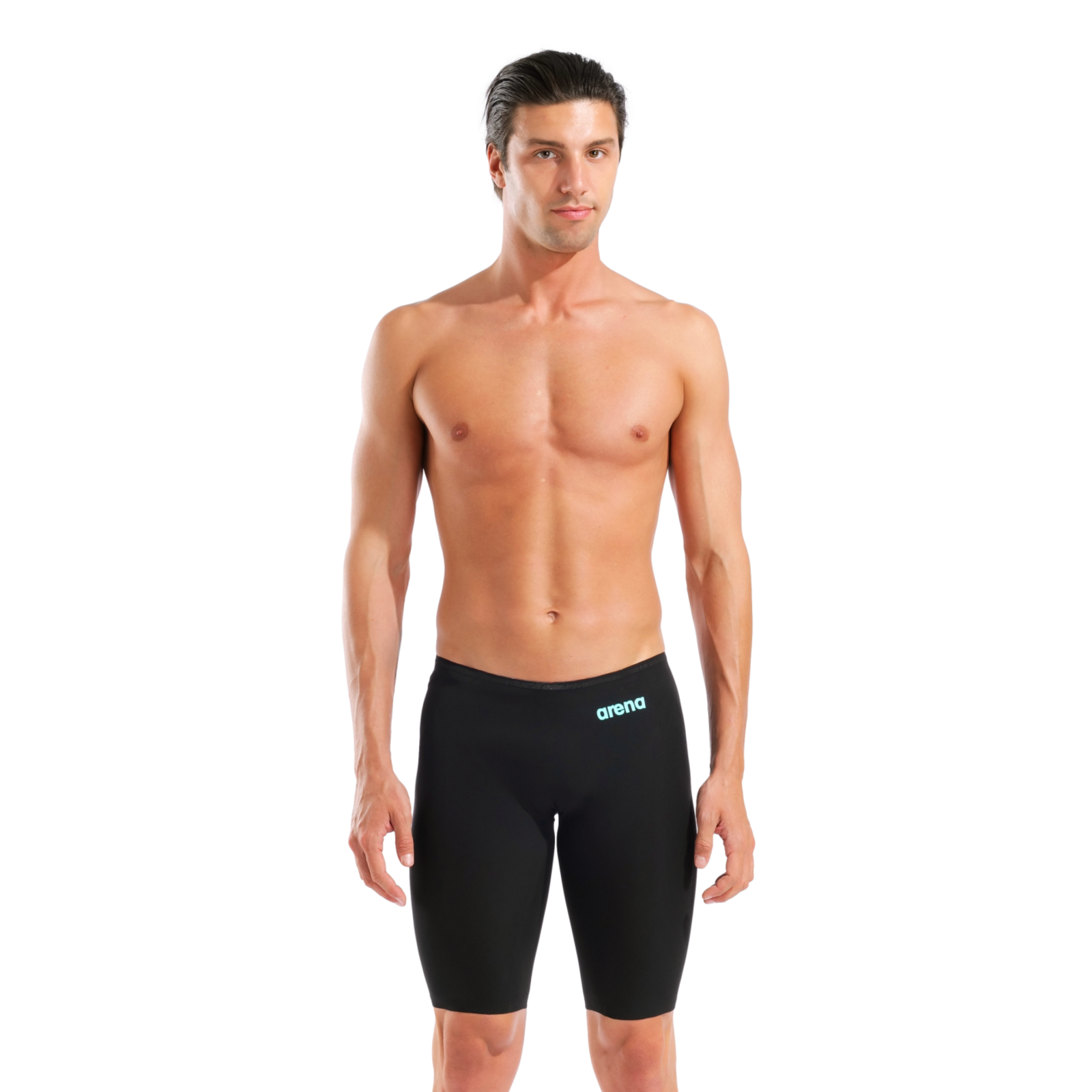 Arena M Powerskin Veloce Wettkampfjammer in SCHWARZ