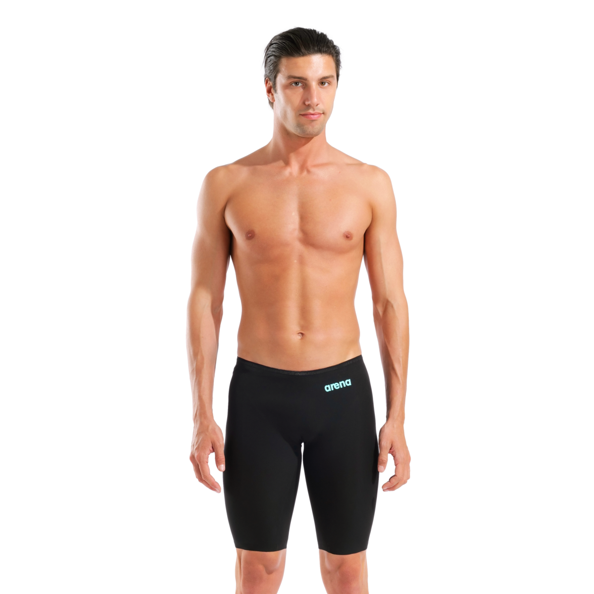 Arena M Powerskin Veloce Wettkampfjammer in SCHWARZ