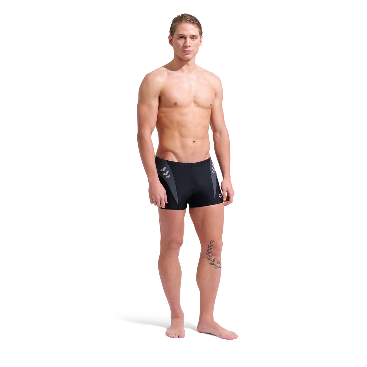Arena M Arena Steplogo Swim Short Swim Short in SCHWARZ