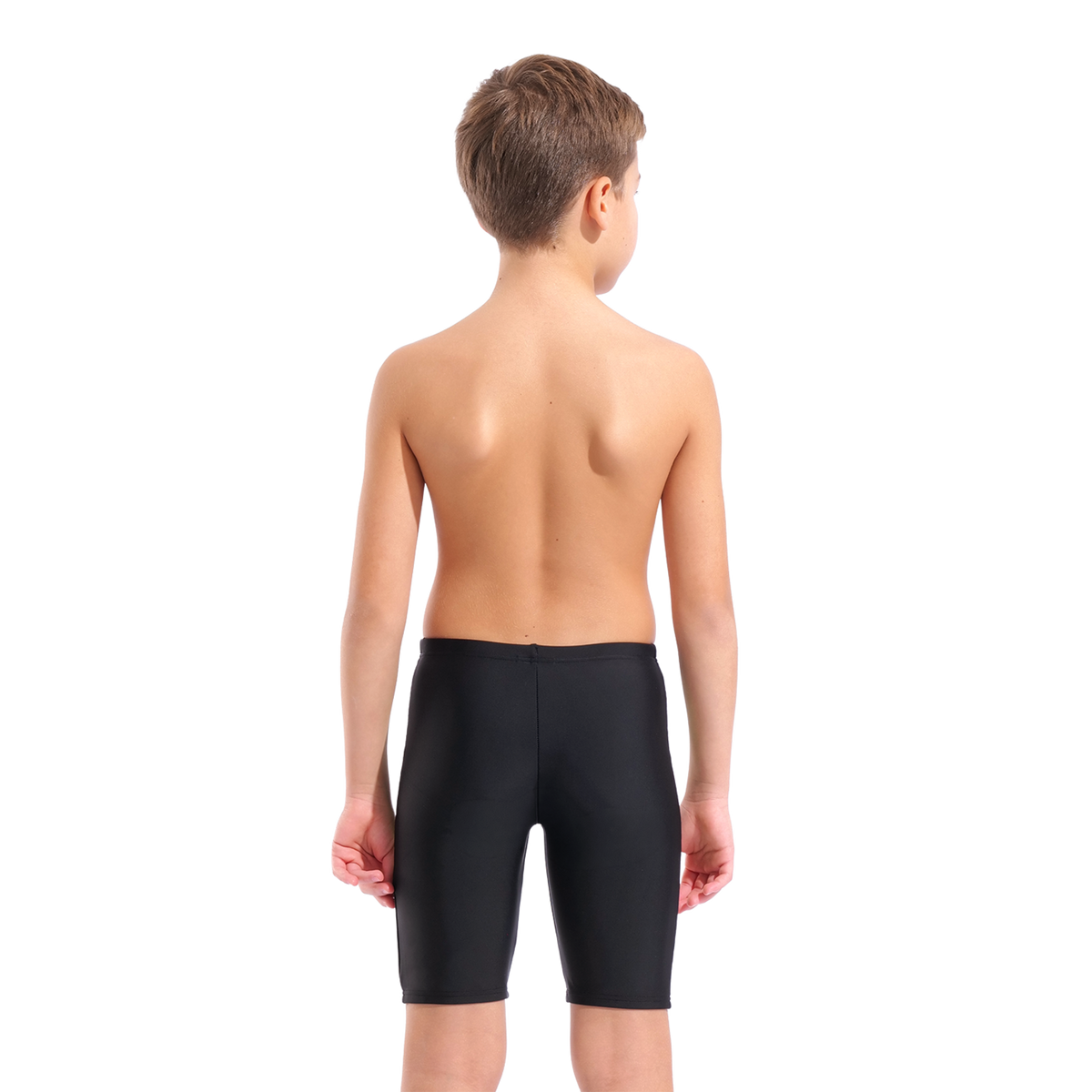 Arena B Arena Dotted Pattern Swim Jammer in SCHWARZ