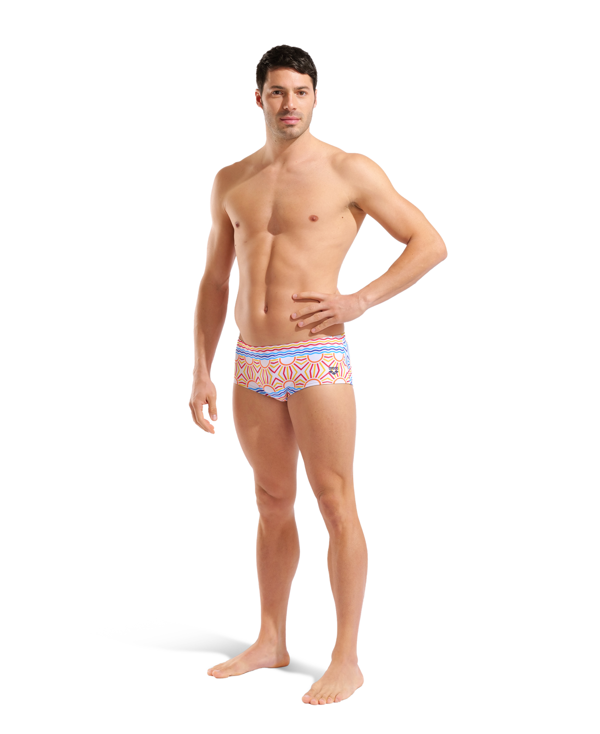 Arena M Arena Sun Swim Low Waist Short in MEHRFARBIG