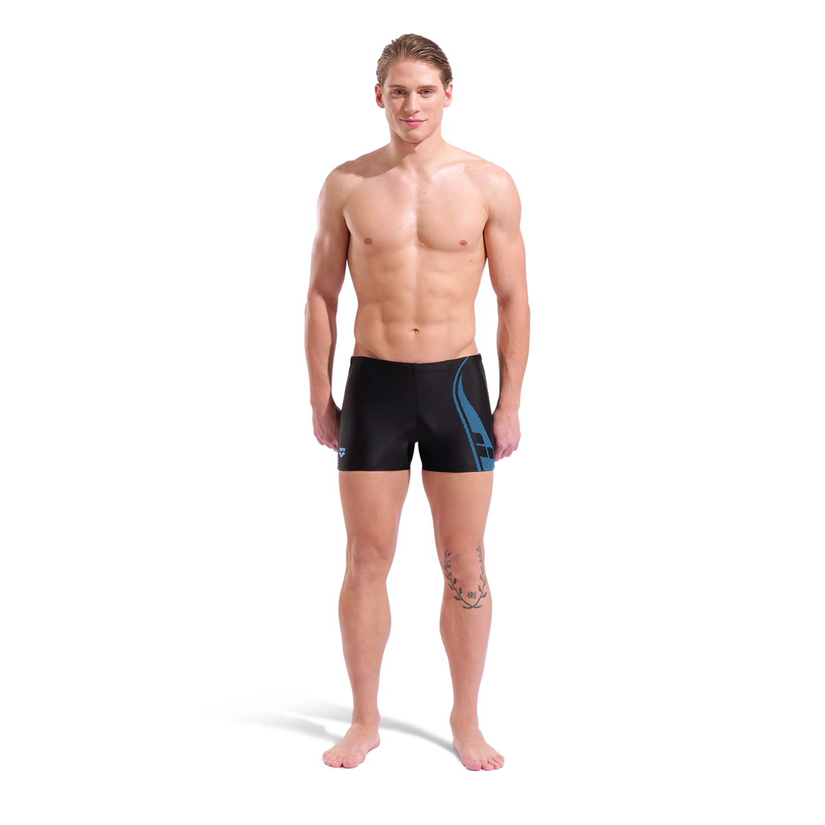 Arena M Arena Graphic Swim Short Swim Short in SCHWARZ