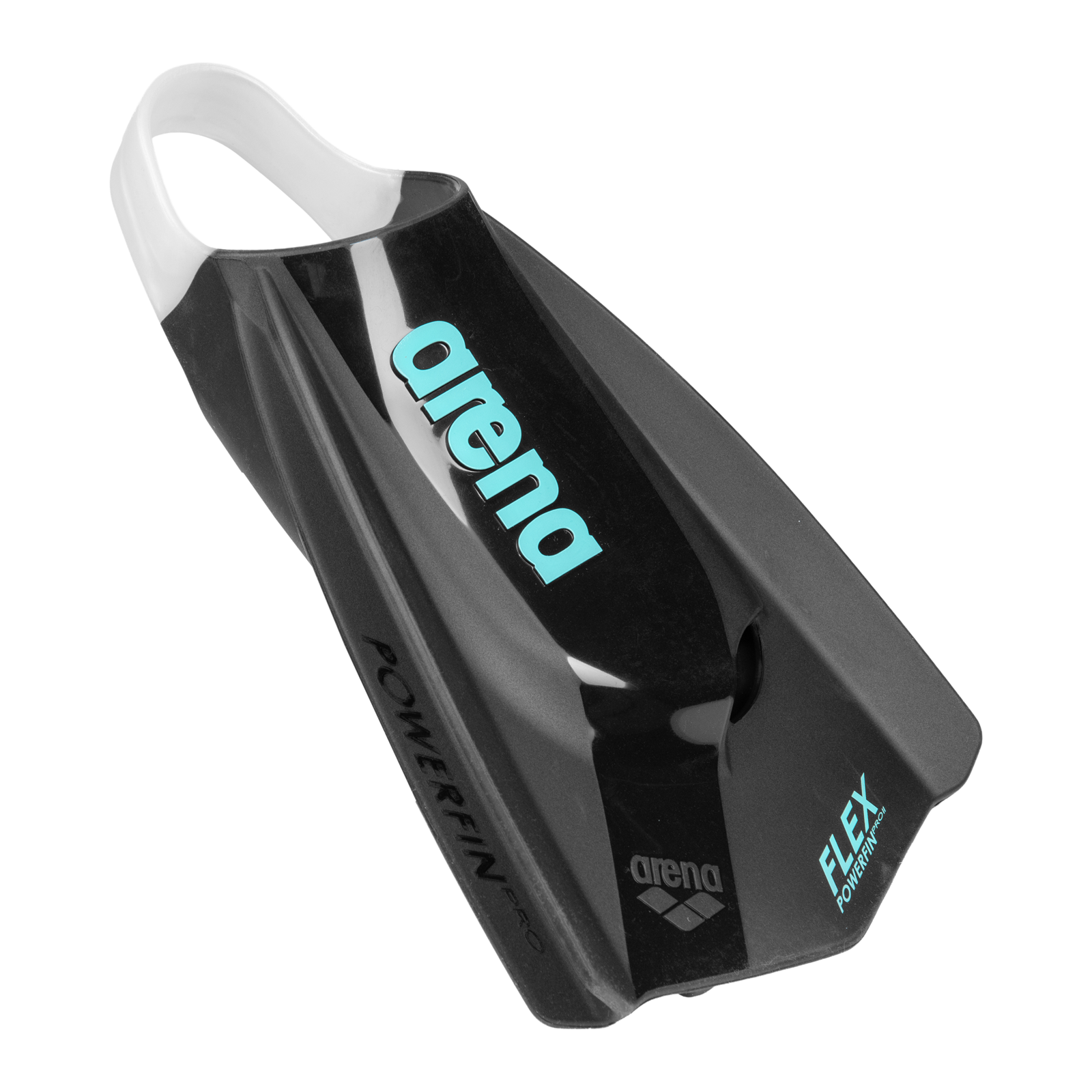 Arena Powerfin Pro II Flex Schwimmausrüstung in SCHWARZ