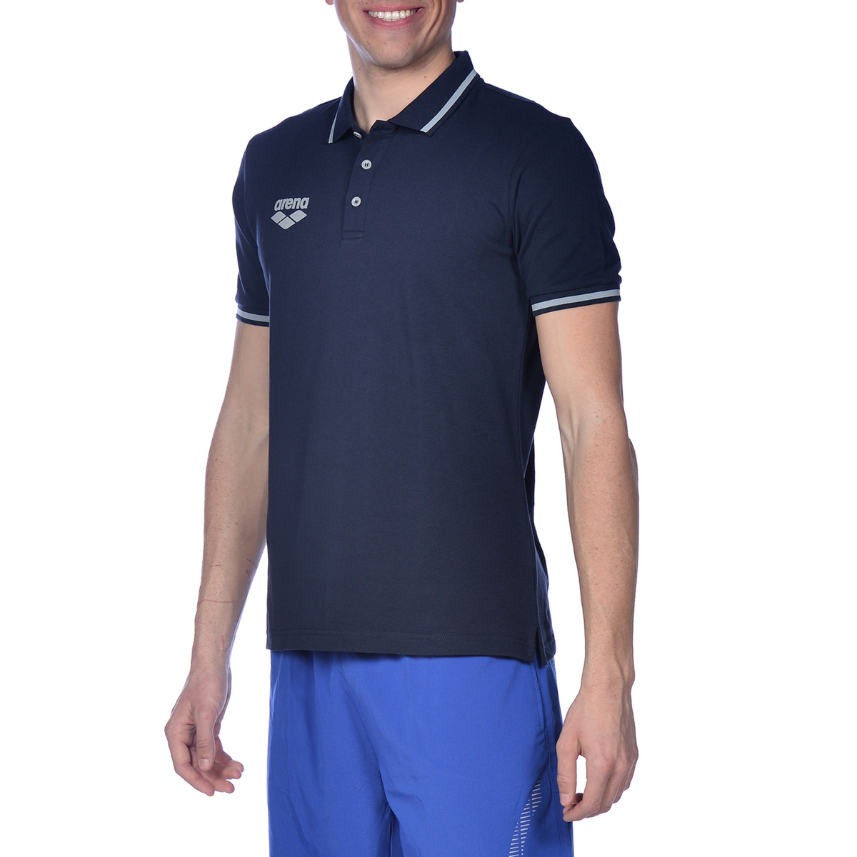 Arena Tl S/S Polo in BLAU