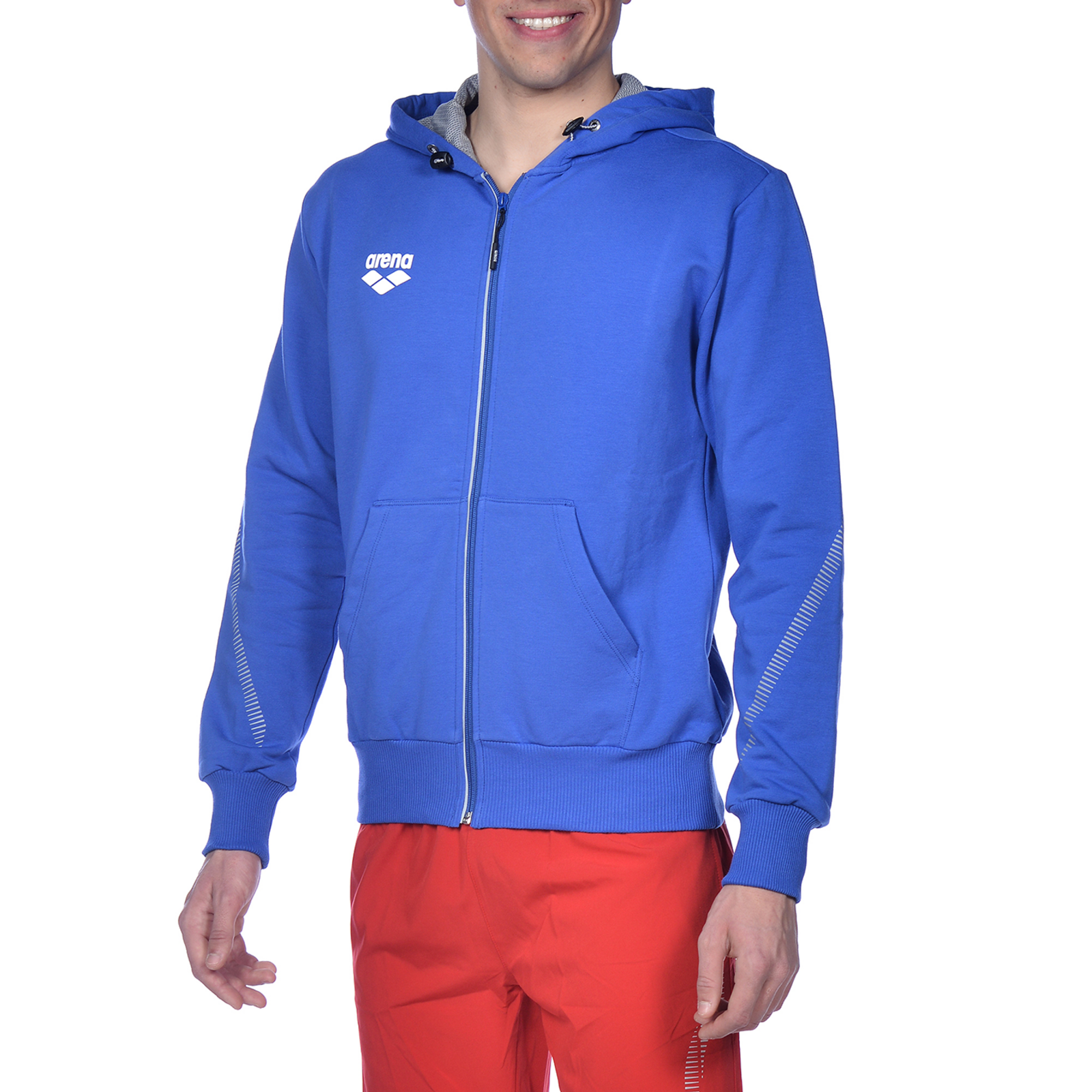 Arena Tl Hooded Jacket in BLAU