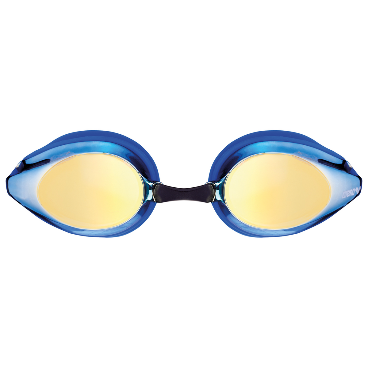 Arena Jr Tracks Mirror Wettkampfschwimmbrille in BLAU