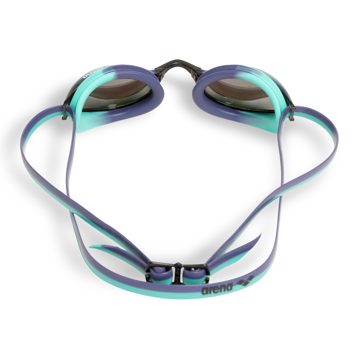 Arena Python Mirror Wettkampfschwimmbrille in BLAU