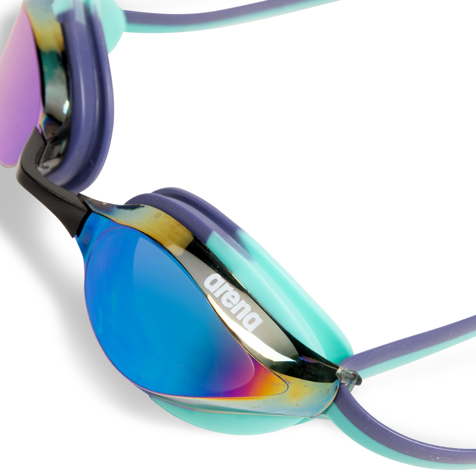 Arena Python Mirror Wettkampfschwimmbrille in BLAU