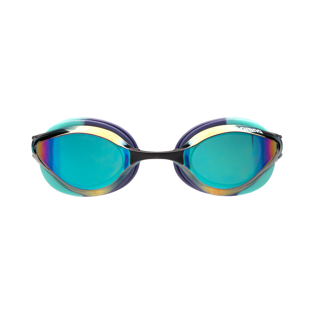Arena Python Mirror Wettkampfschwimmbrille in BLAU