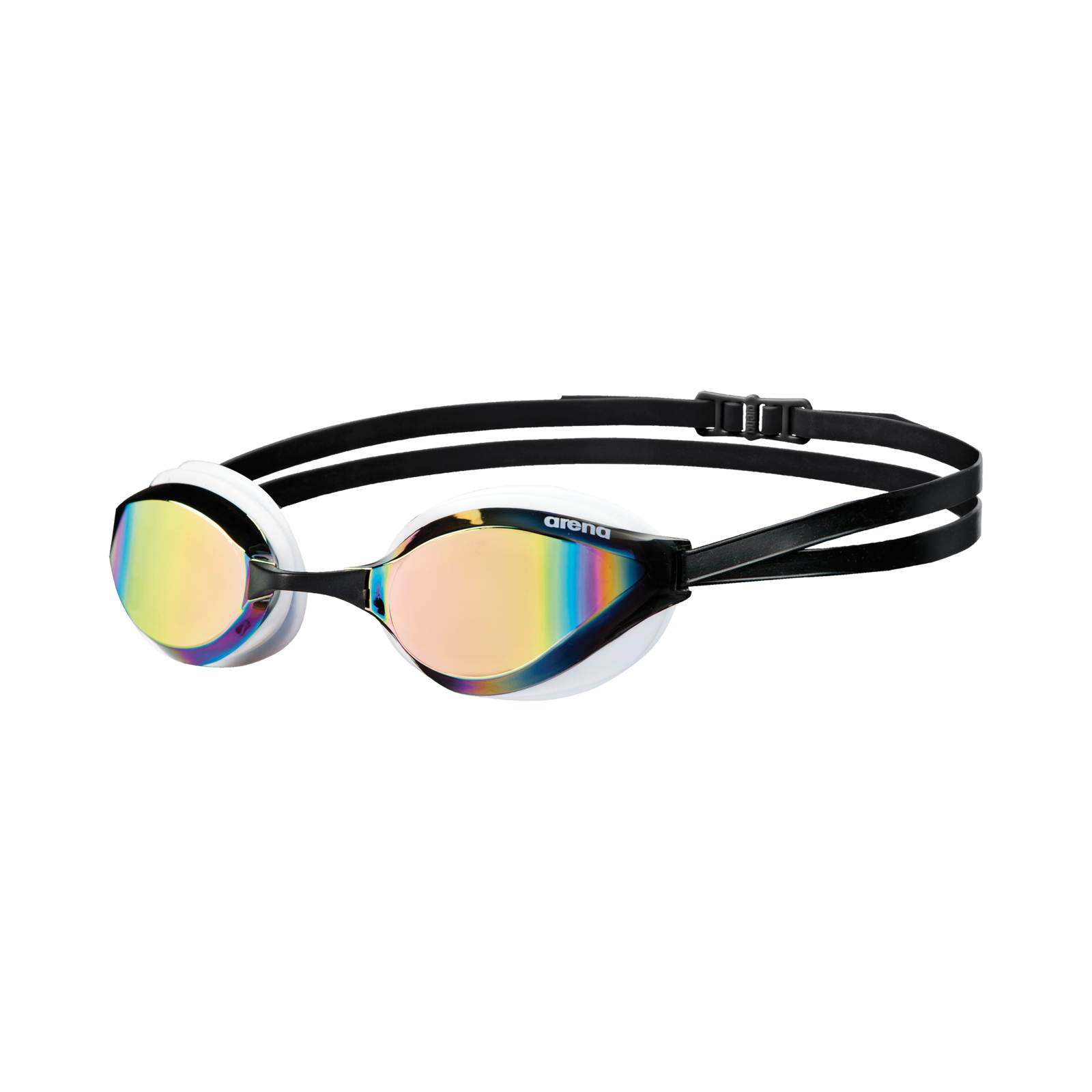 Arena Python Mirror Trainingsschwimmbrille in SCHWARZ