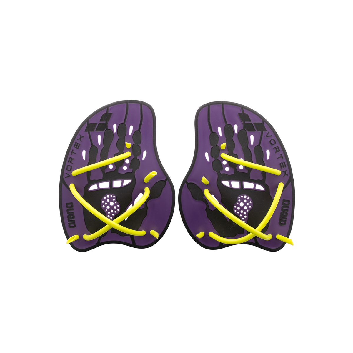 Arena Vortex Evolution Hand Paddle in VIOLETT