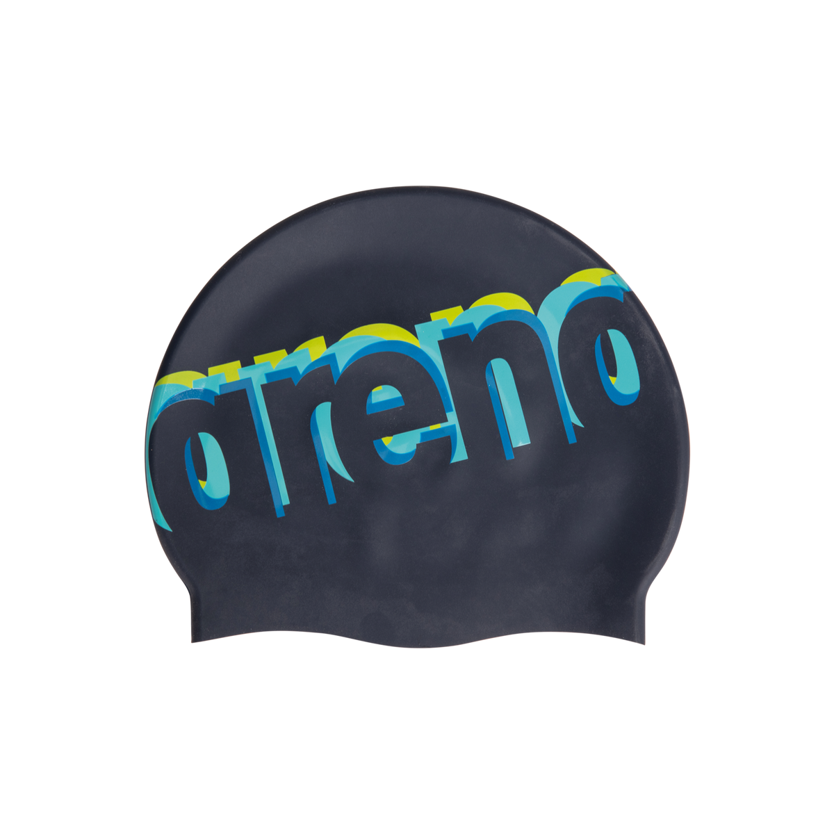 Arena Print 2 Cap Trainingsbadekappe in SCHWARZ