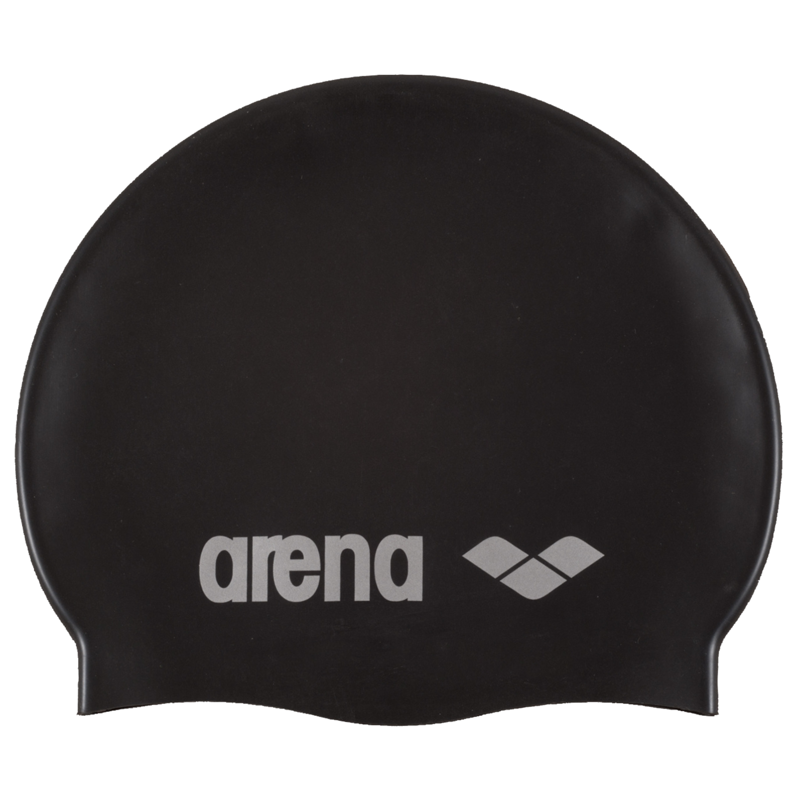 Arena Classic Silicone Cap Trainingsbadekappe in SCHWARZ