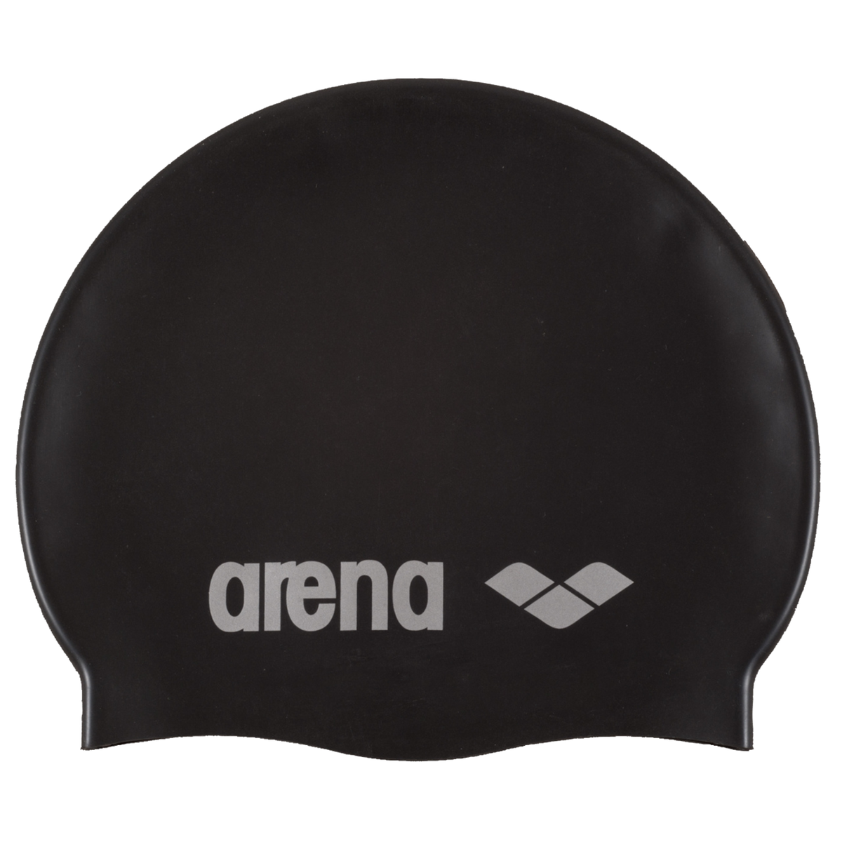 Arena Classic Silicone Cap Trainingsbadekappe in SCHWARZ