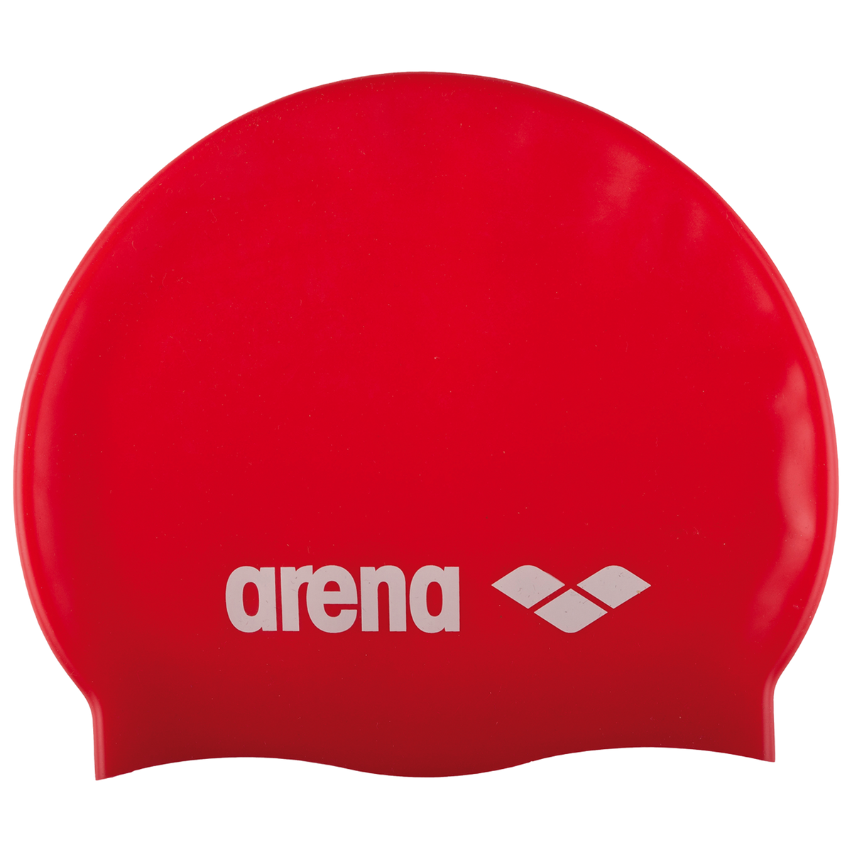 Arena Classic Silicone Cap Trainingsbadekappe in ROT
