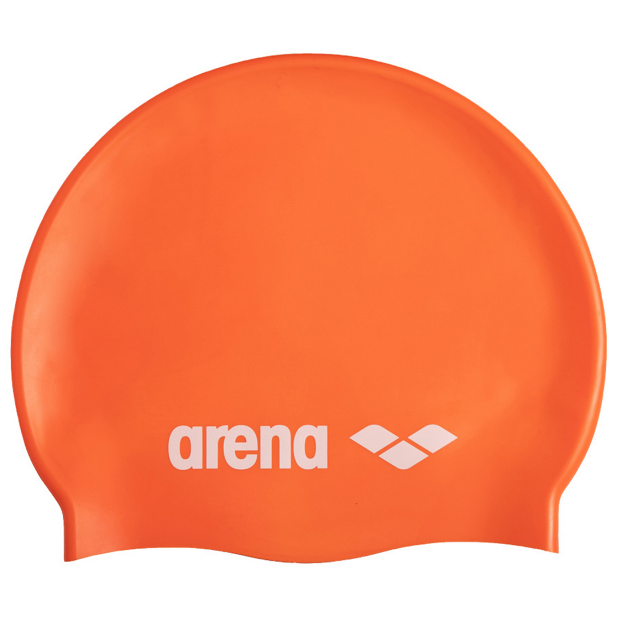Arena Classic Silicone Cap Trainingsbadekappe in ORANGE