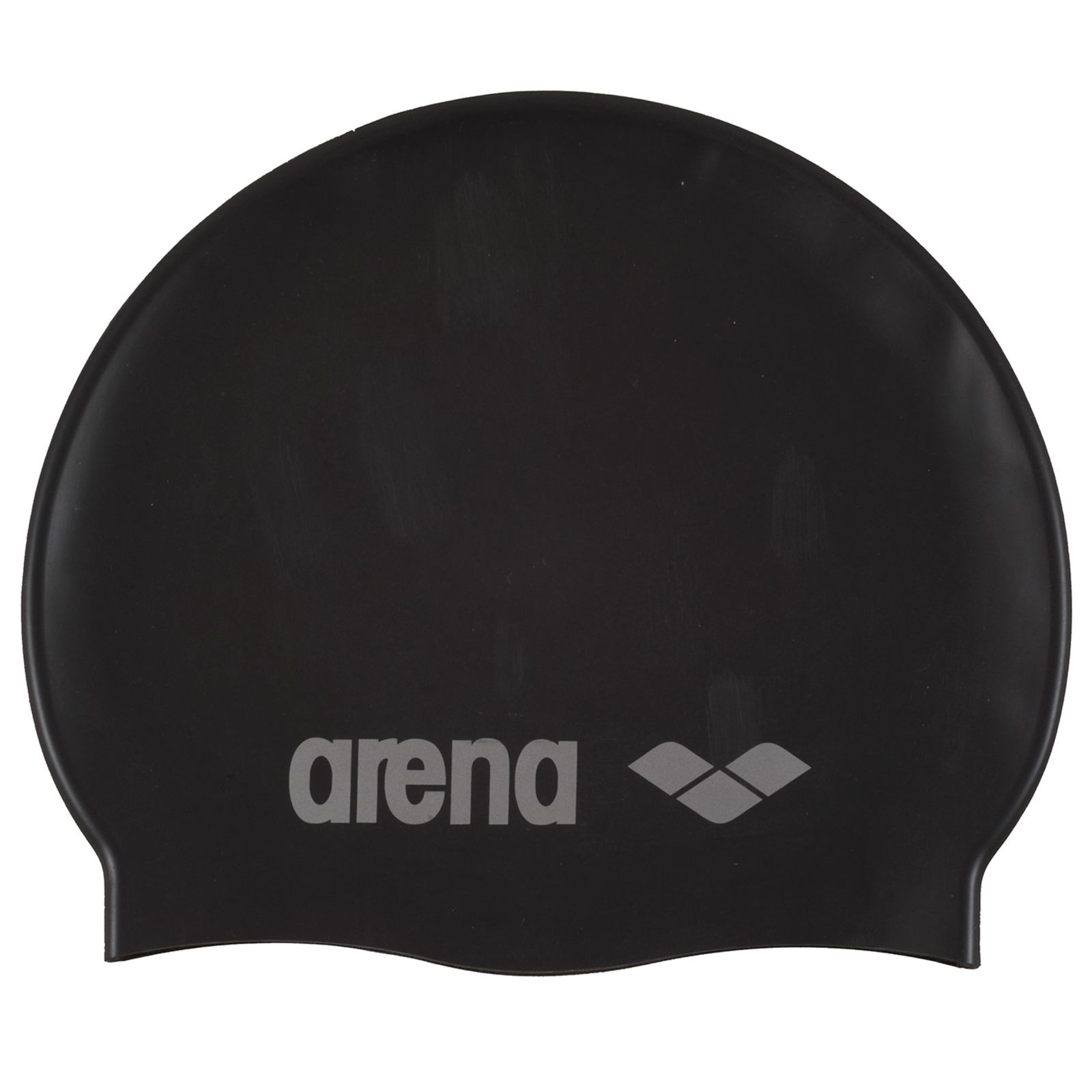 Arena Jr Classic Silicone Trainingsbadekappe in SCHWARZ