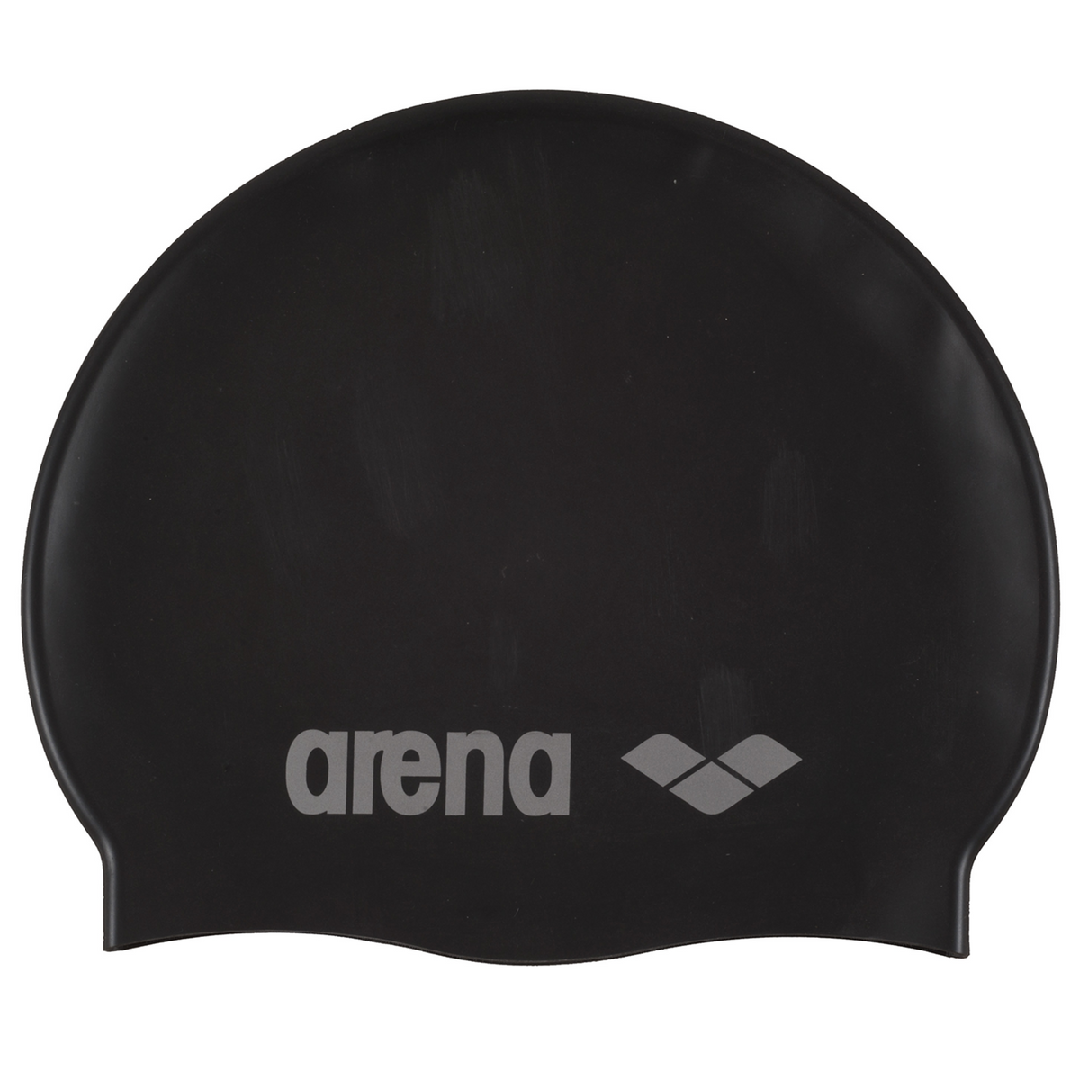Arena Jr Classic Silicone Trainingsbadekappe in SCHWARZ