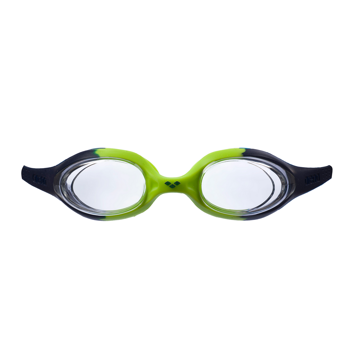Arena Jr Spider Trainingsschwimmbrille in GRÜN