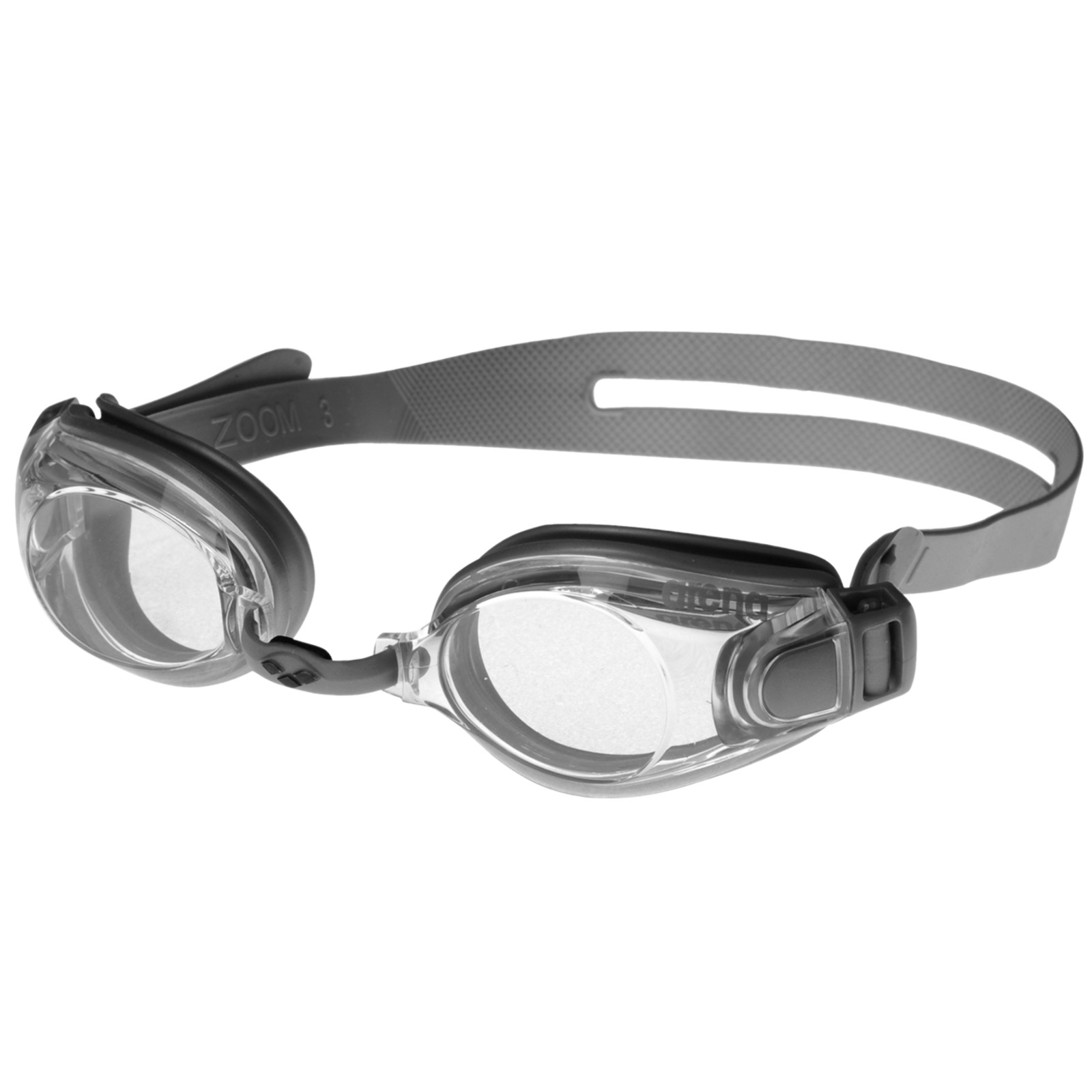 Arena Zoom X-Fit Trainingsschwimmbrille in GRAU