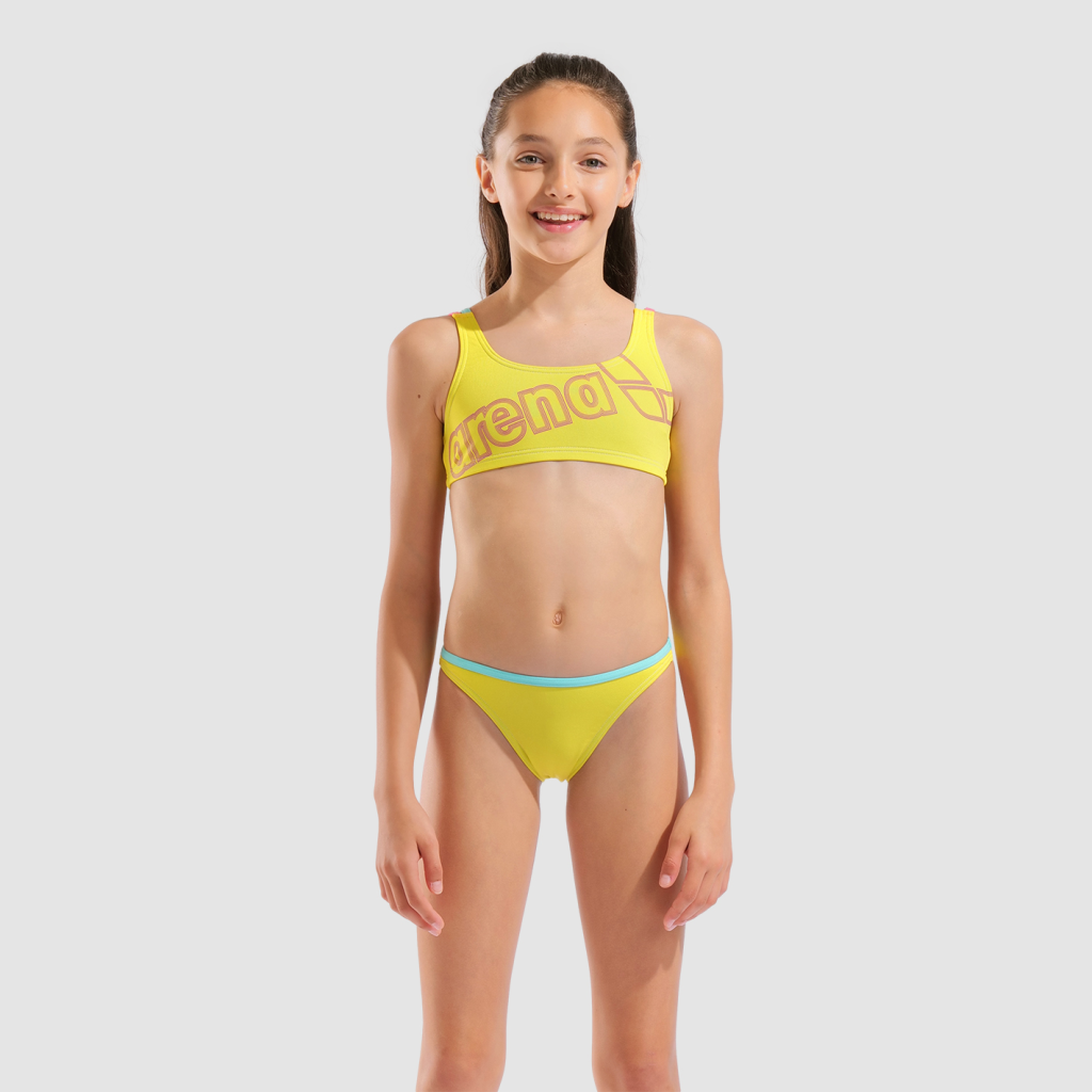 Arena G Arena Logo Swimsuit Two Pieces Bikini Set in GELB