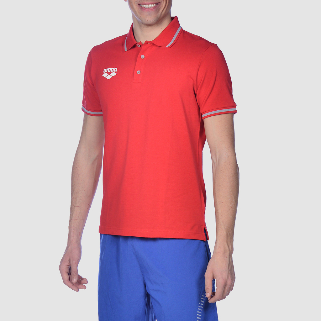Arena Tl S/S Polo in ROT