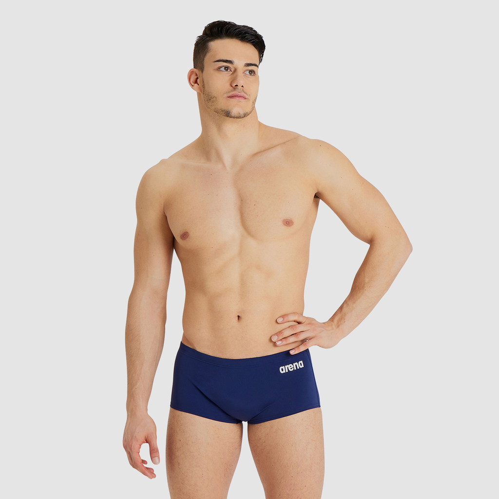 Arena Team Swim Low Waist Short Solid in BLAU