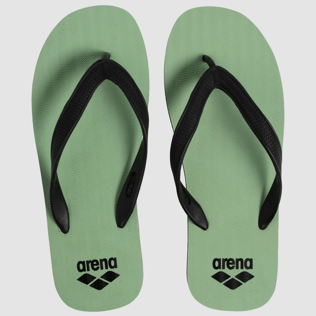 Arena Beach Thong Waves Flip Flops in GRÜN