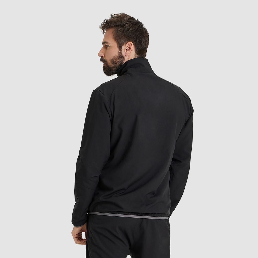 Arena Team Jacket Panel in SCHWARZ