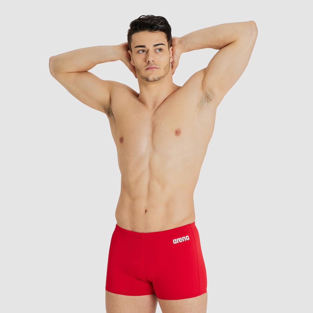 Arena Team Swim Short Solid in ROT