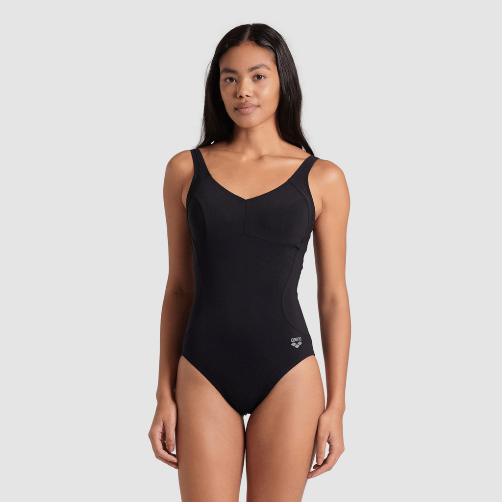 Arena Bodylift Swimsuit Manuela U Back C Cup Badeanzug in SCHWARZ