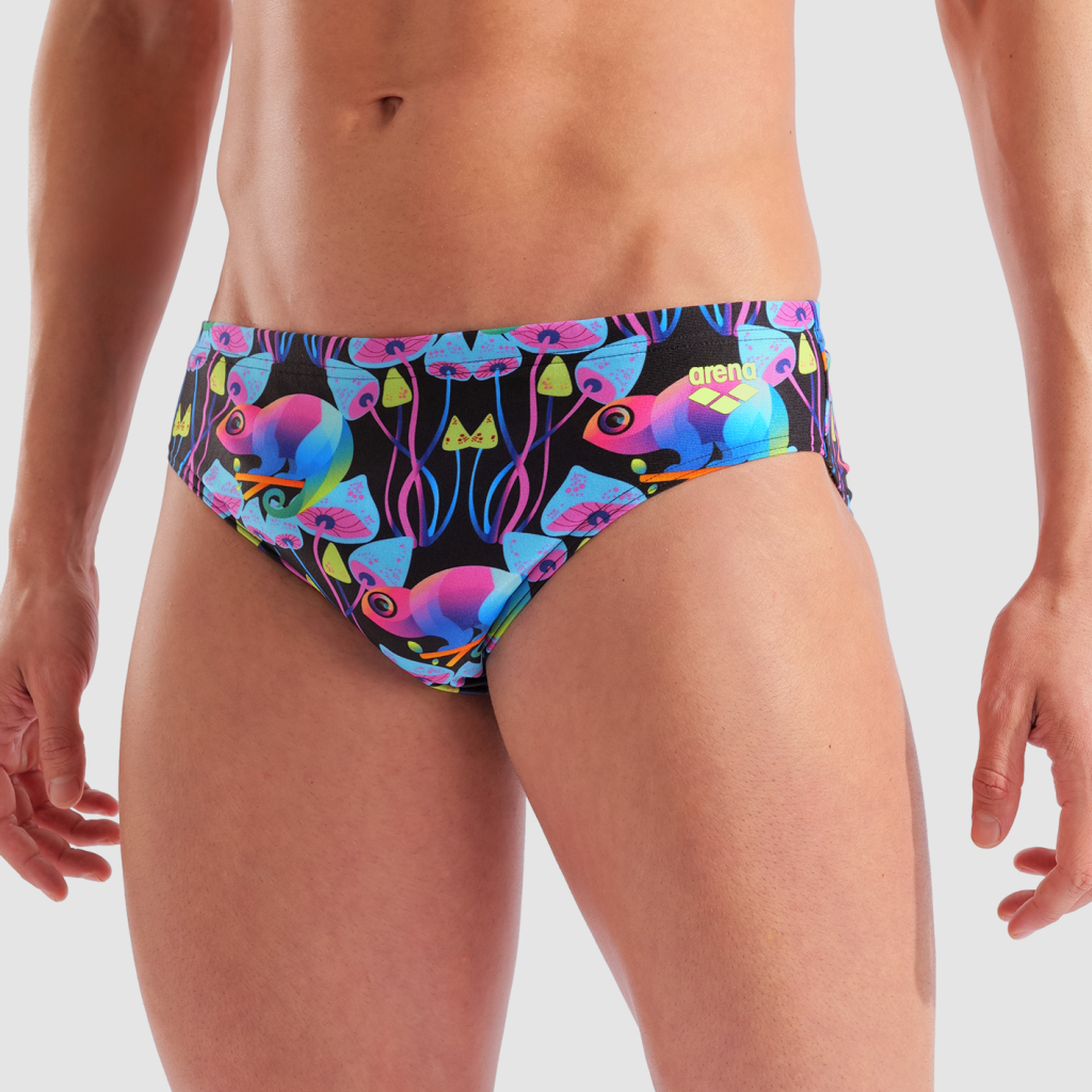 Arena M Arena Multi Chameleon Swim Brief Swim Slip in MEHRFARBIG