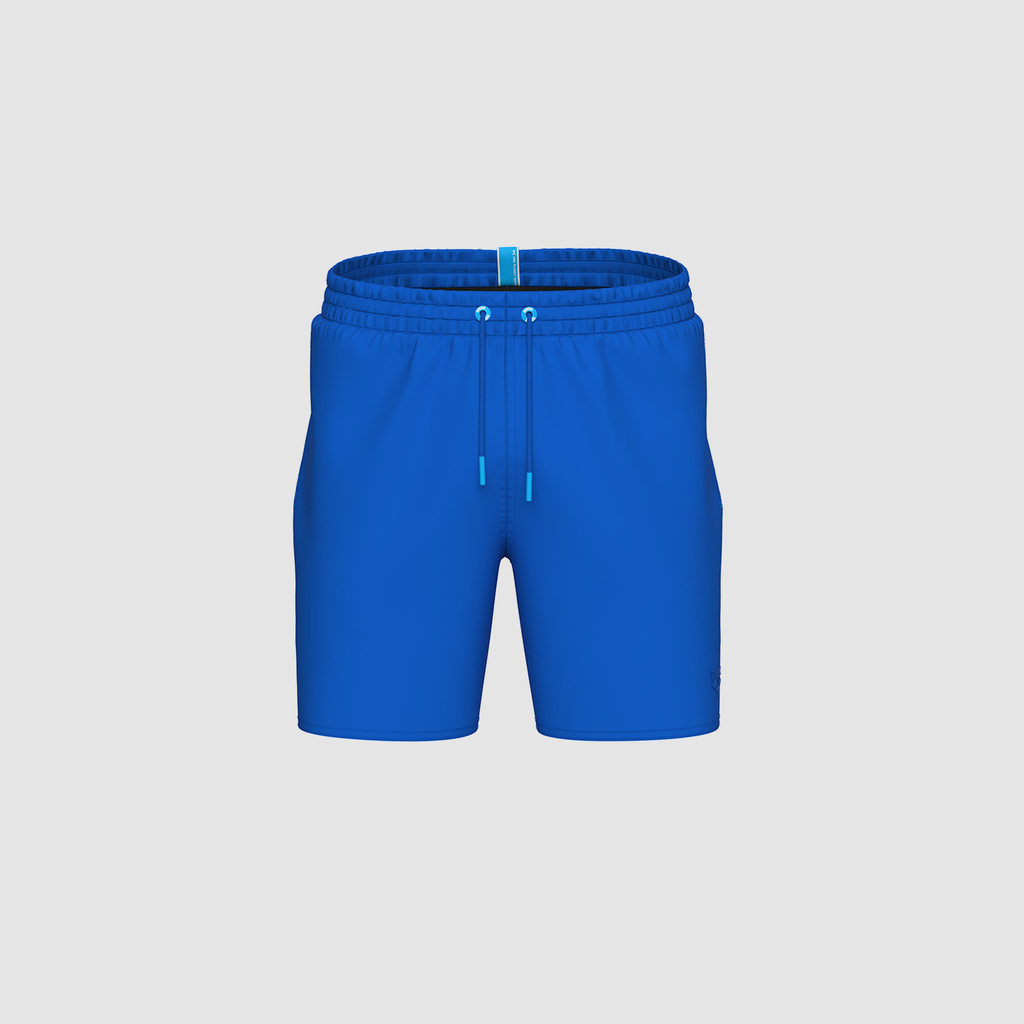 Arena M Arena Solid Boxer Beach Short in BLAU