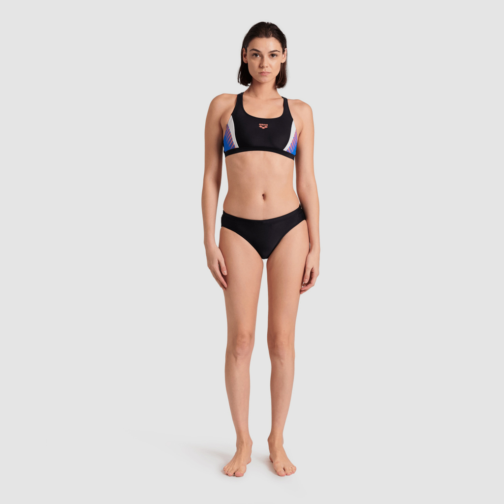 Arena Threefold Two Pieces R Bikini in SCHWARZ