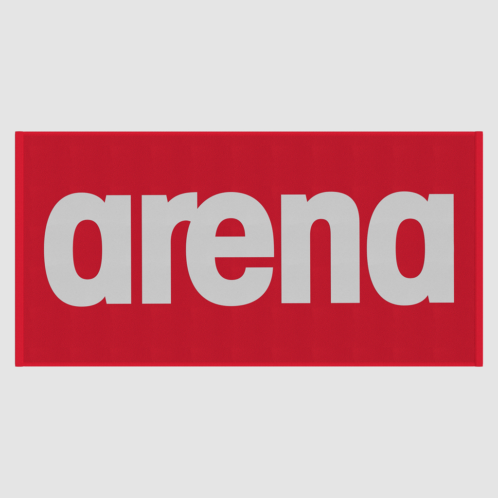 Arena Gym Soft Towel in ROT