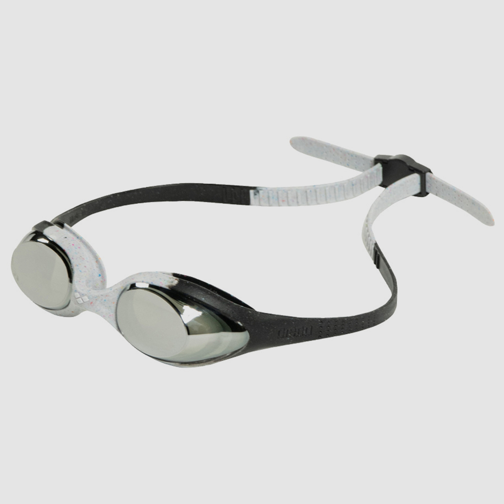Arena Jr Spider Mirror Trainingsschwimmbrille in GRAU