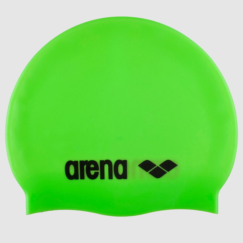 Arena Classic Silicone Cap in GRÜN