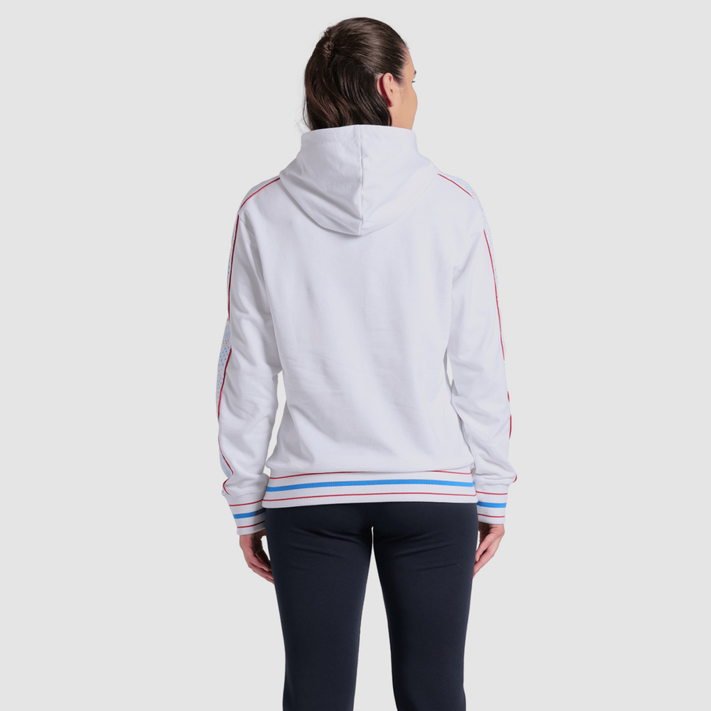 Arena Arena Fireflow Hooded Sweat Inserts Kapuzenpullover in WEISS