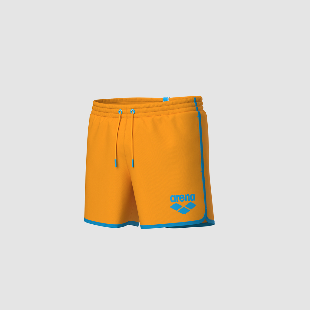 Arena M Arena Big Logo Borders Beach Short in GELB