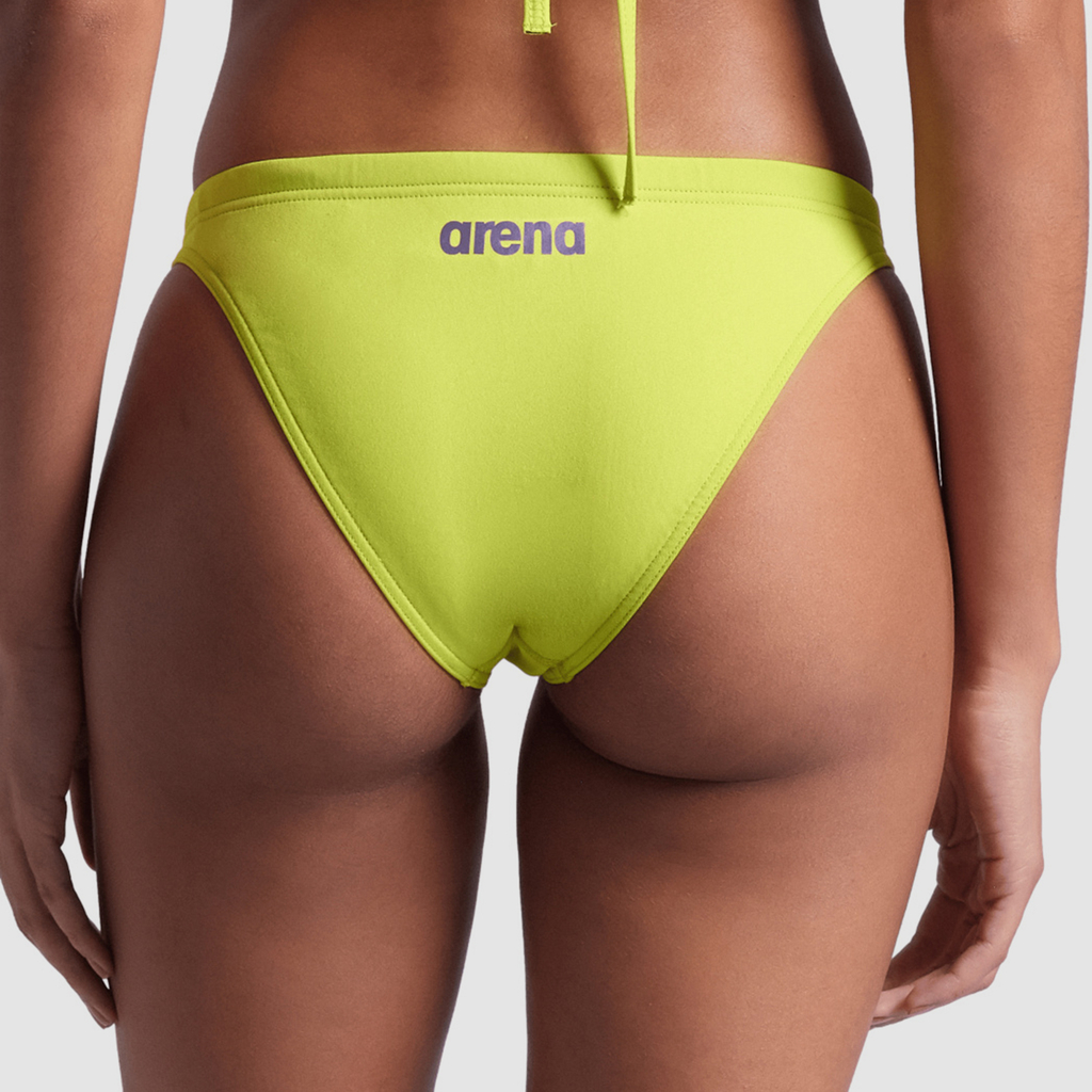 Arena Team Swim Bottom Solid Bikini in GELB